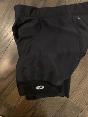 SUGOI Black Men's Athletic Cycling Shorts